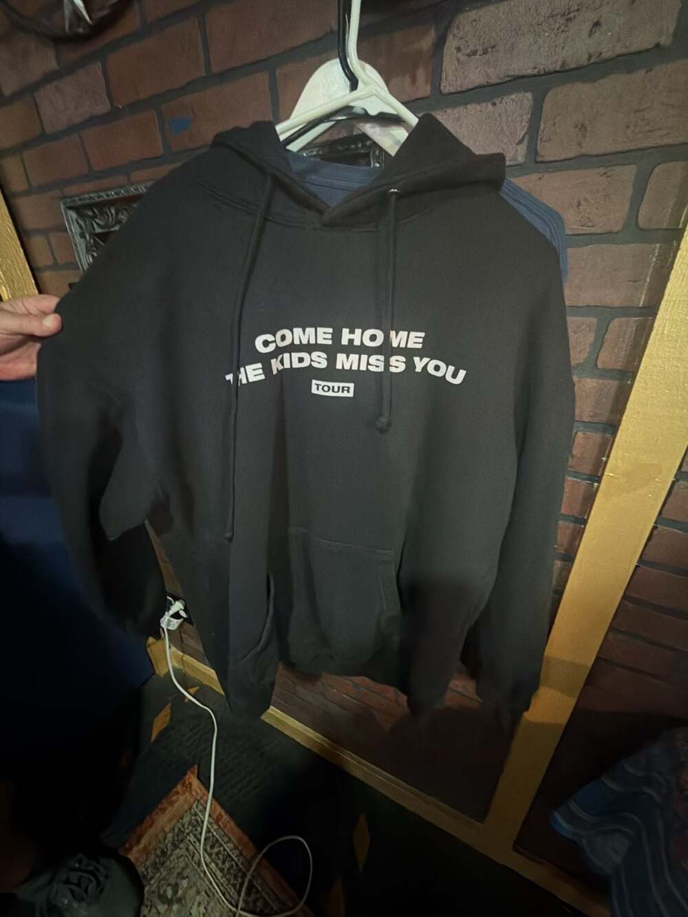 Jack Harlow Come Home The Kids Miss You Tour Hoodie X-Large Black